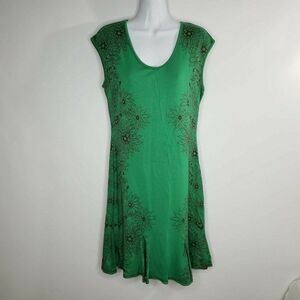 New Chelsea & Violet Green Summer Dress S Floral